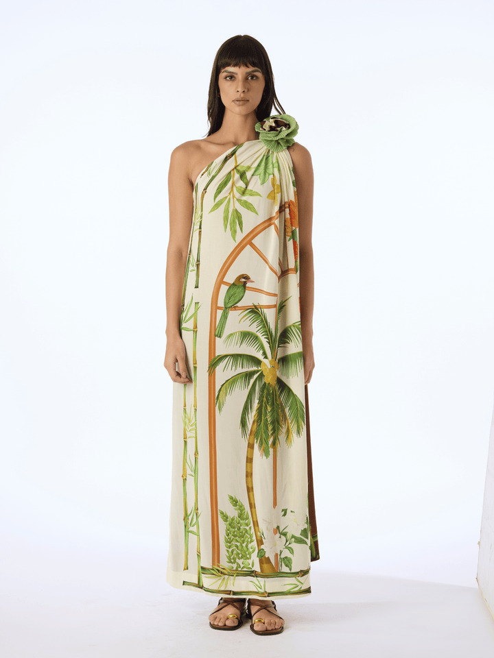 AMMAMA TOGA MAXI DRESS
