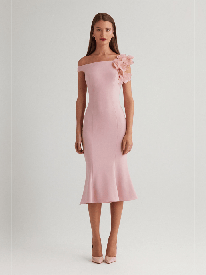 Off-Soulder Cocktailkleid