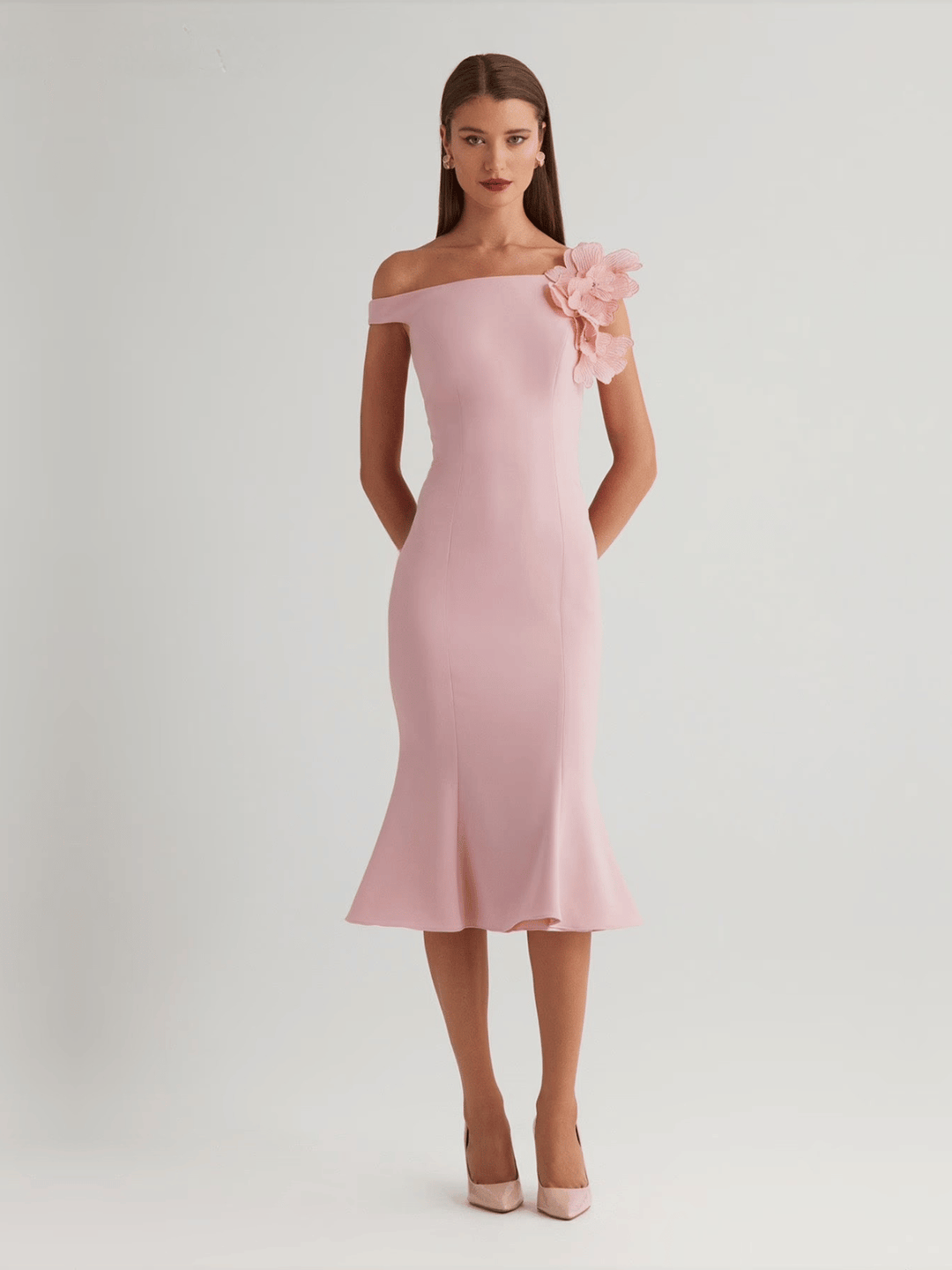 Off-Soulder Cocktailkleid