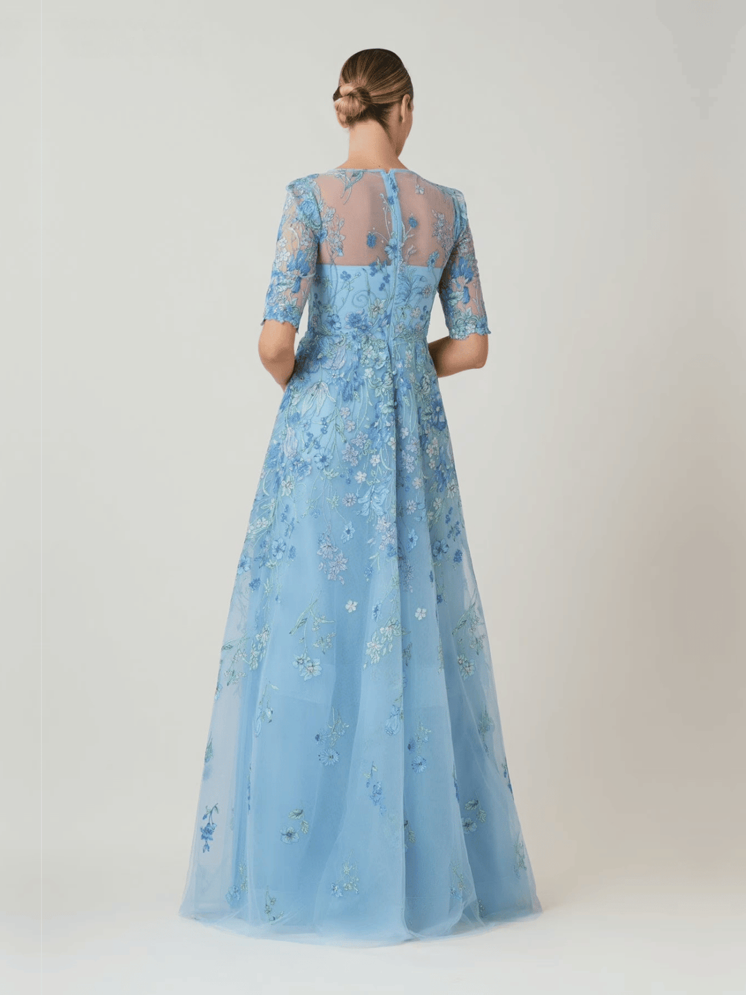 Abendkleid Blümchen
