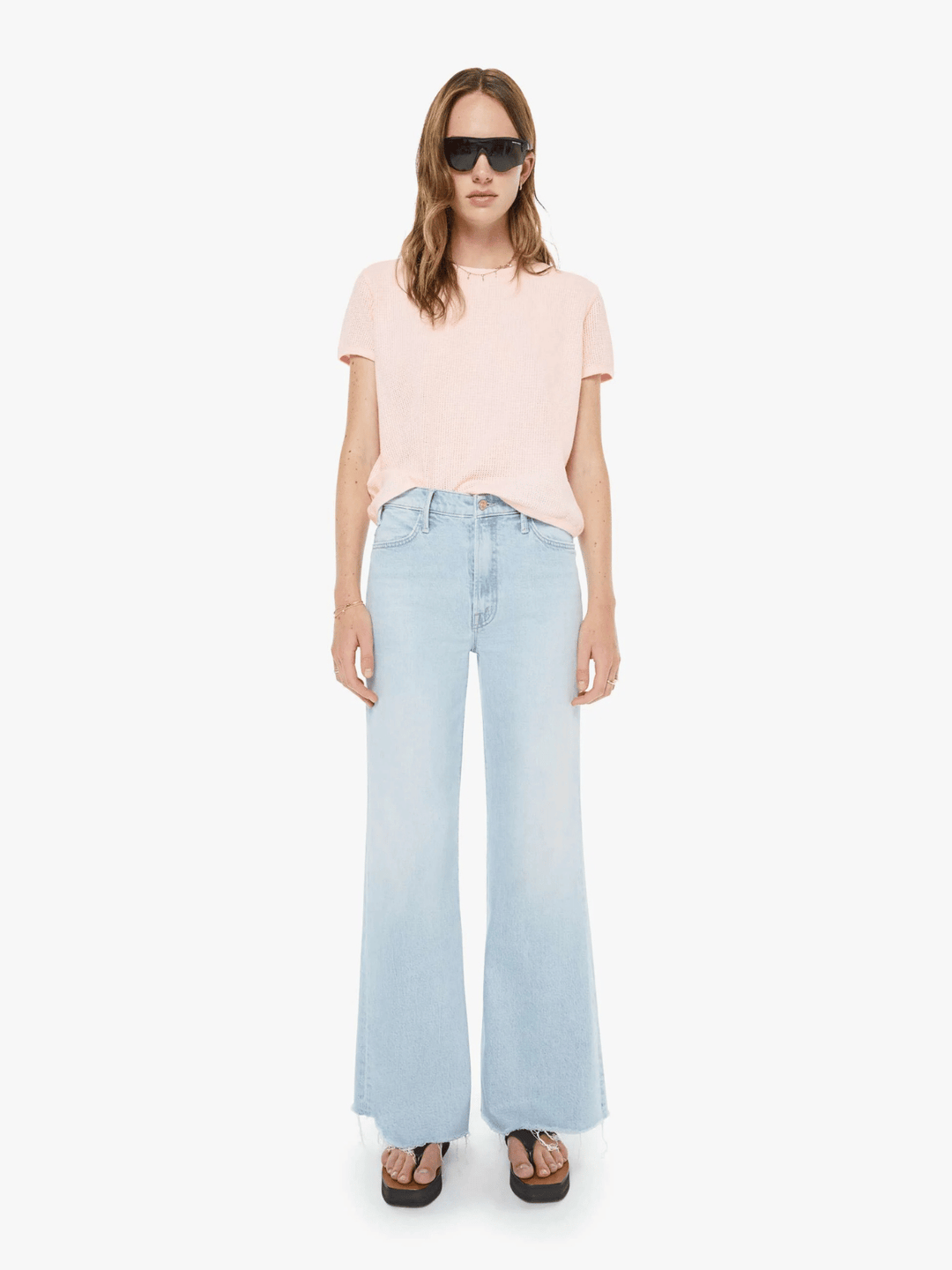 The Hustler Roller Skimp Fray Jeans