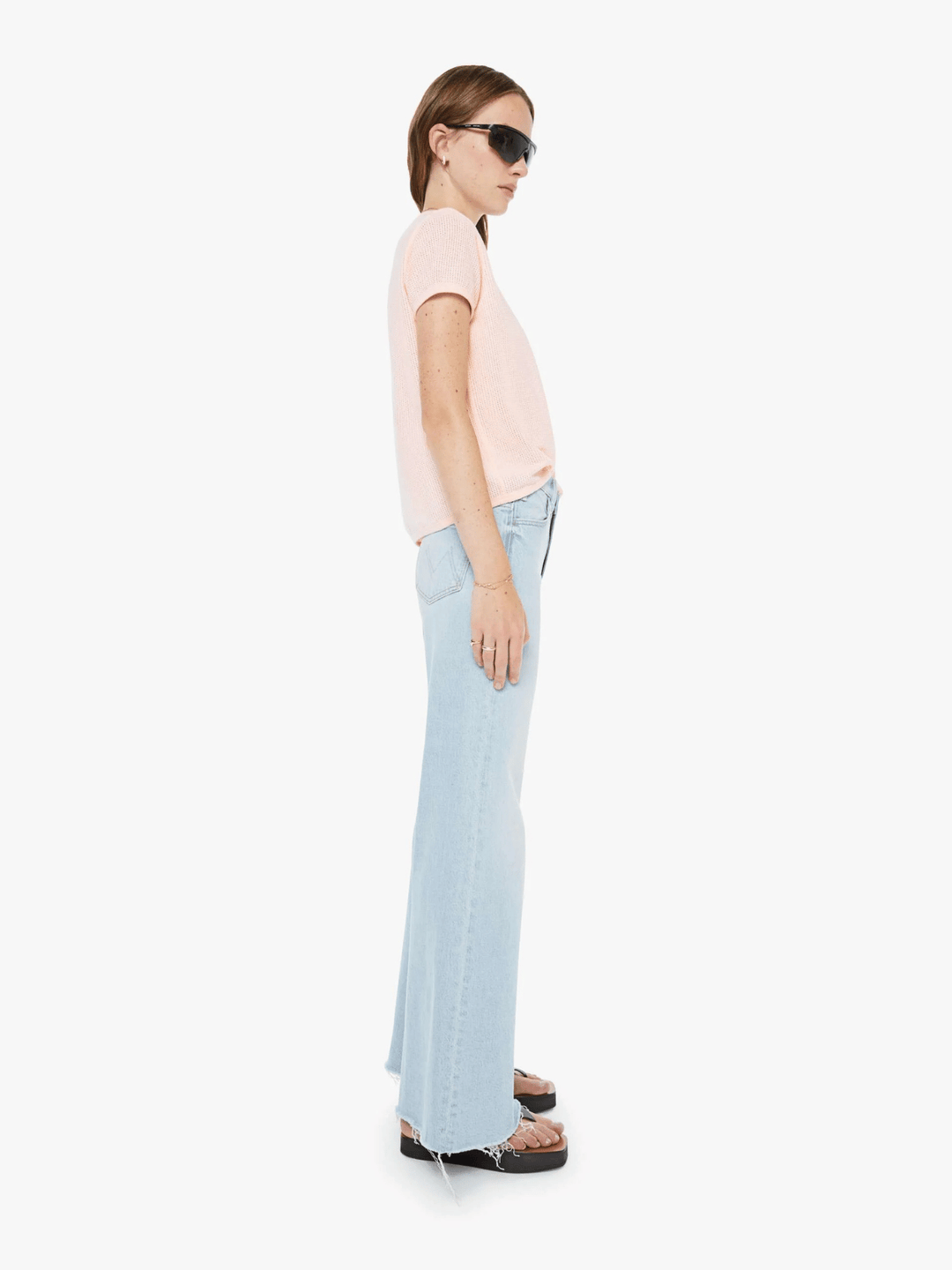 The Hustler Roller Skimp Fray Jeans