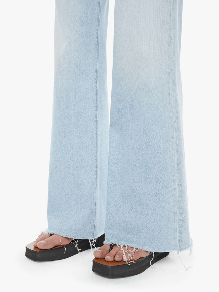 The Hustler Roller Skimp Fray Jeans