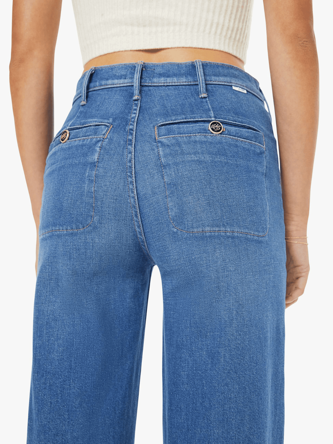 The Stashed Hustler Roller Sneak Jeans
