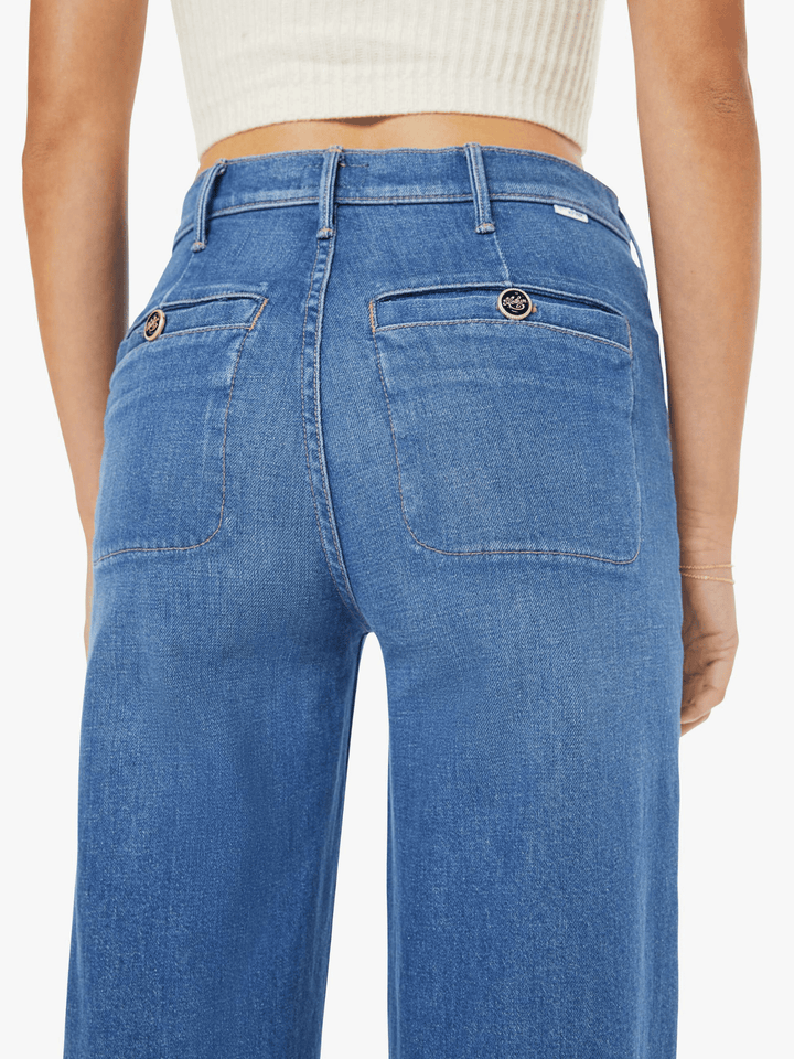The Stashed Hustler Roller Sneak Jeans