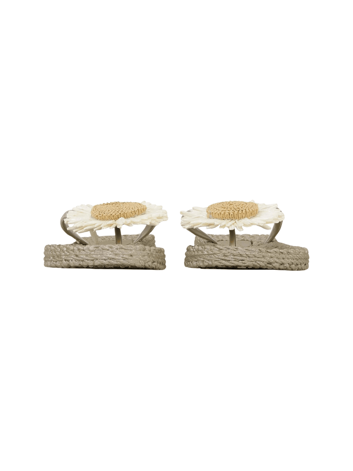 Flip Flops mit Blumenapplikation