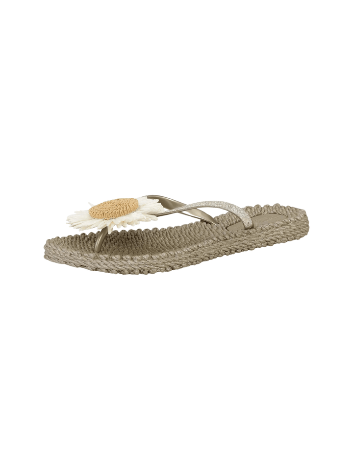 Flip Flops mit Blumenapplikation