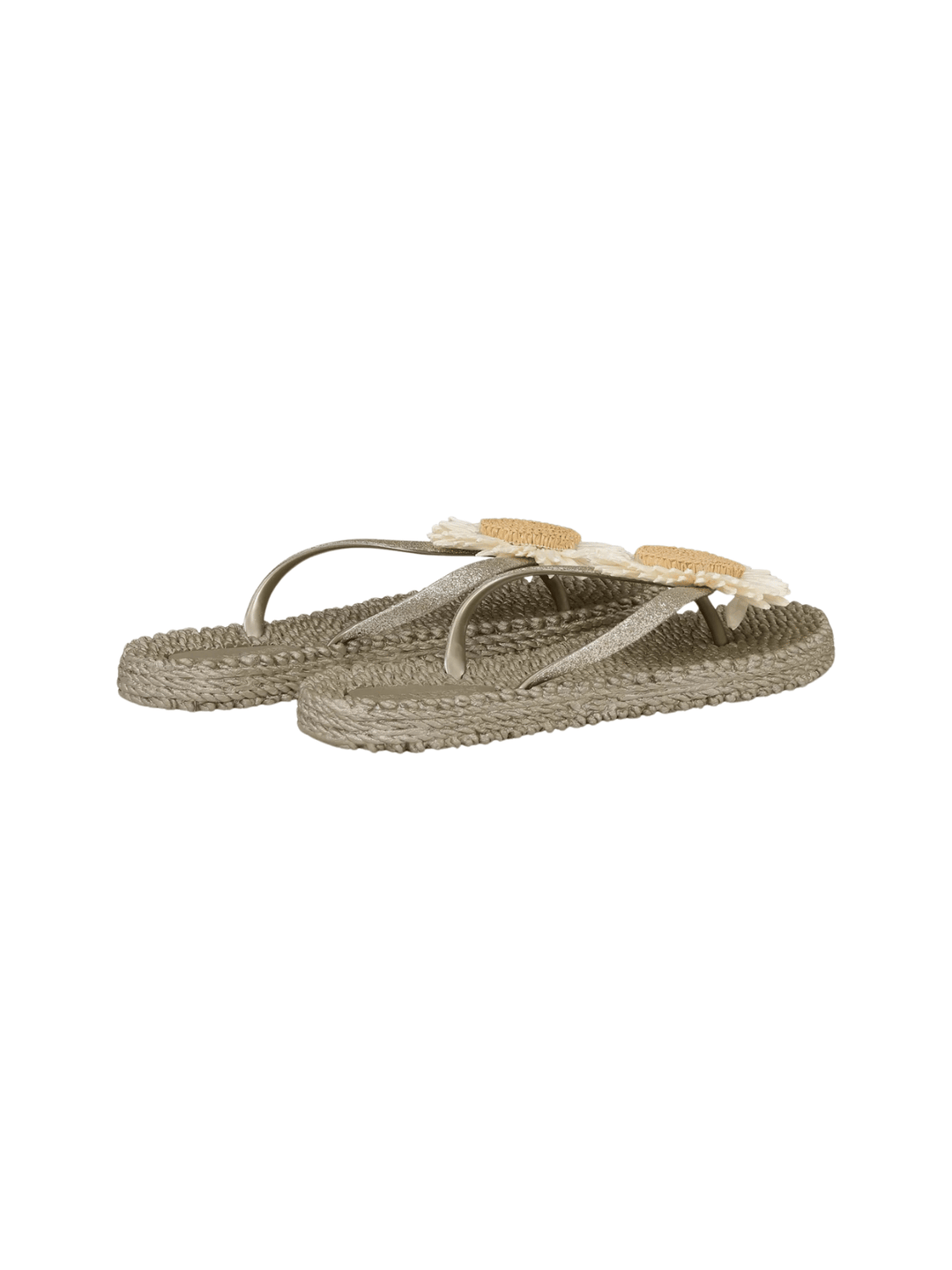 Flip Flops mit Blumenapplikation