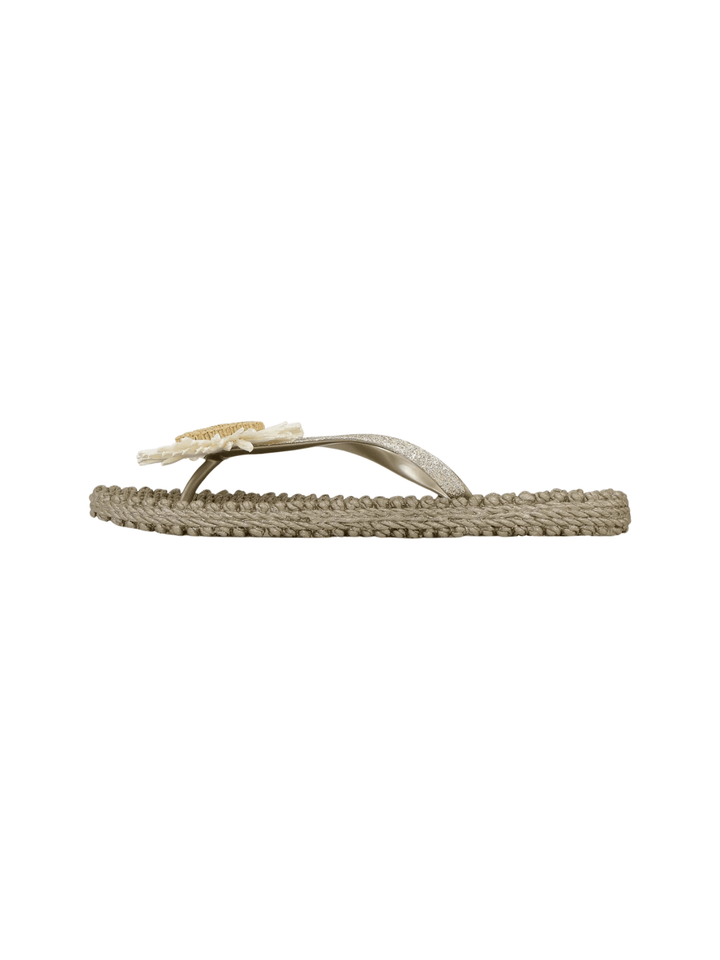 Flip Flops mit Blumenapplikation
