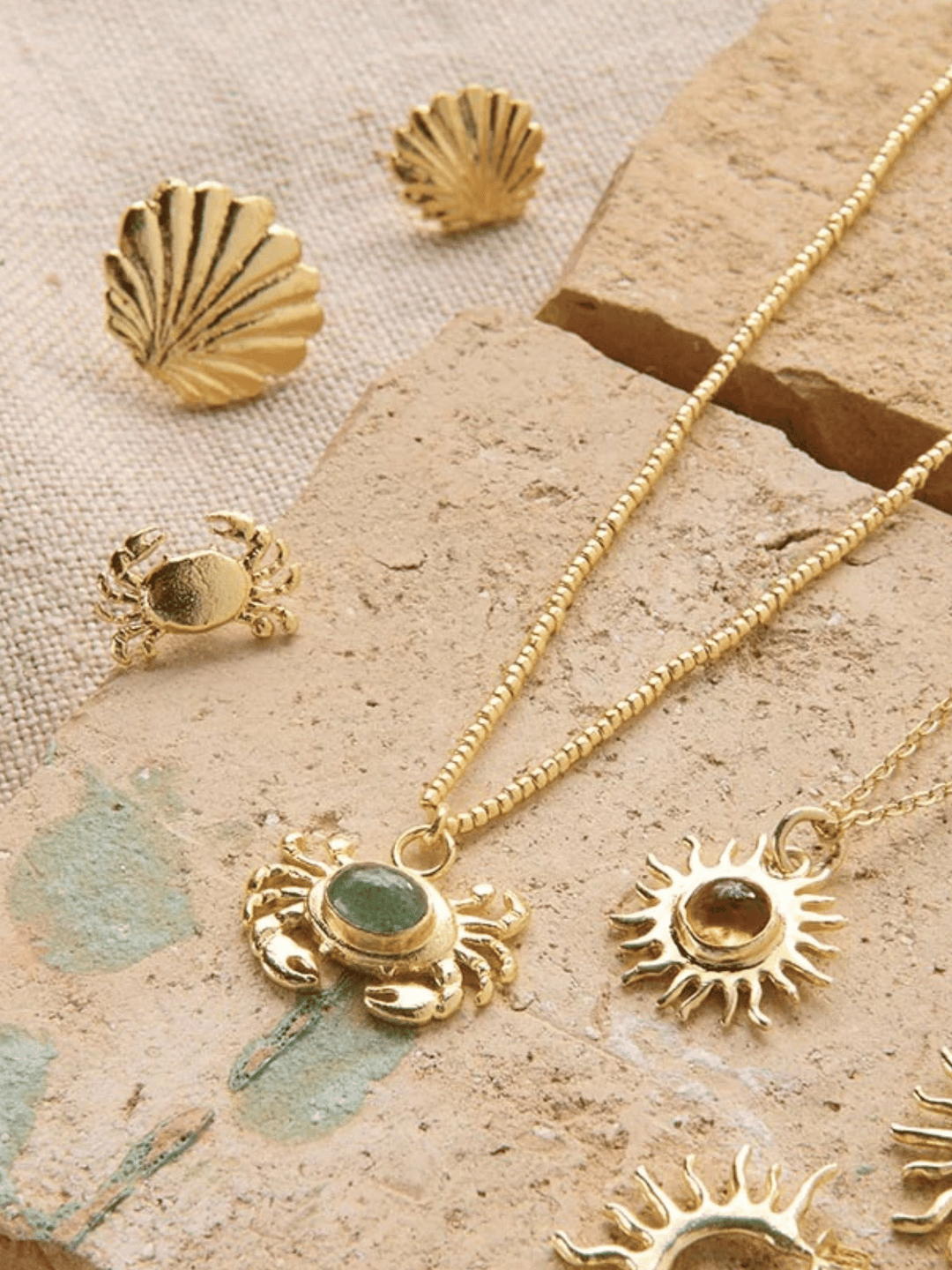 Noble Crab Aventurine Necklace GC