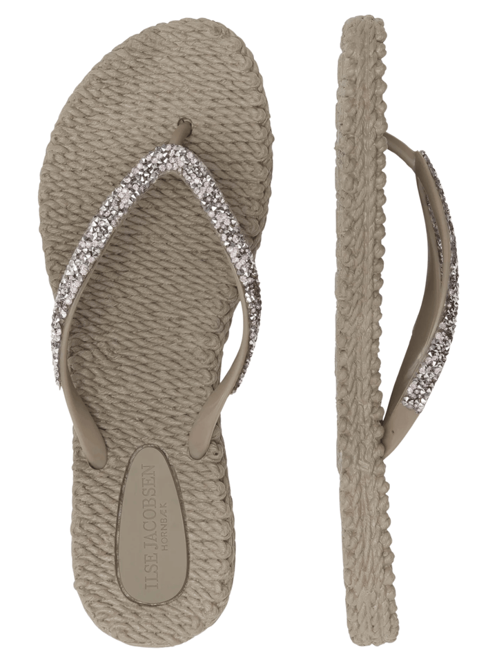 Flip Flops mit Glitzersteinen