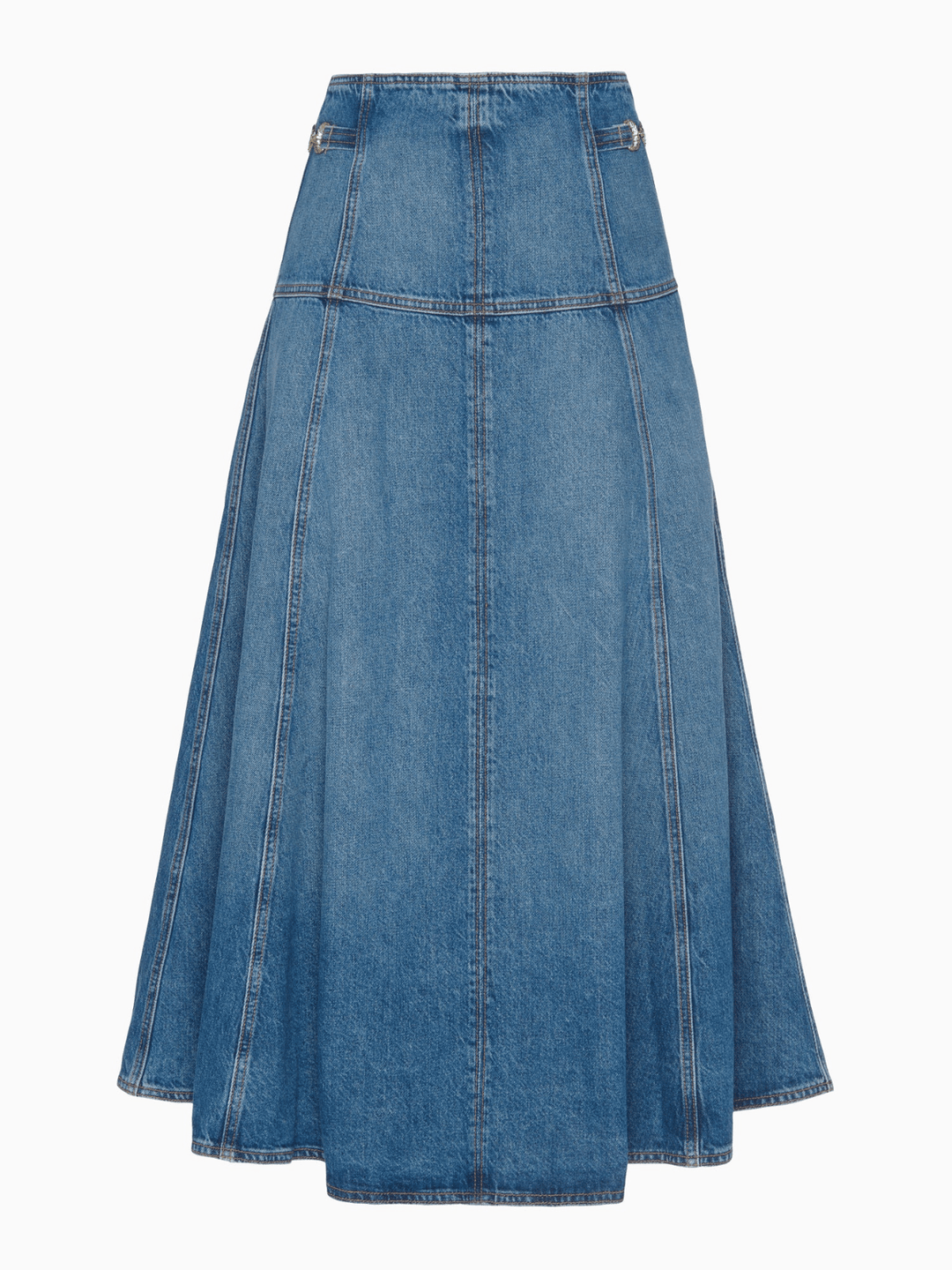 Brigette Denim Midirock Danube