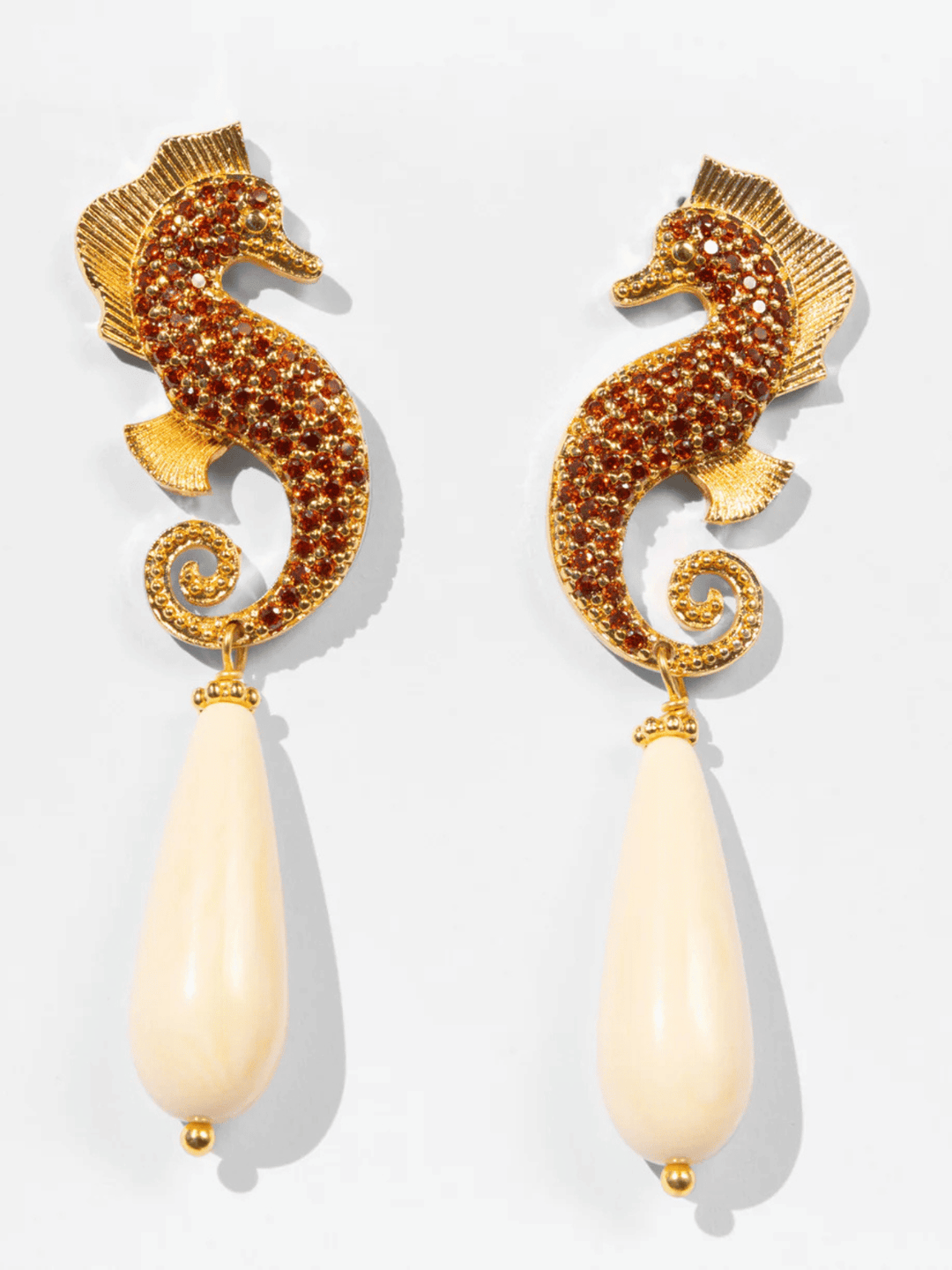Calypso seahorse earrings