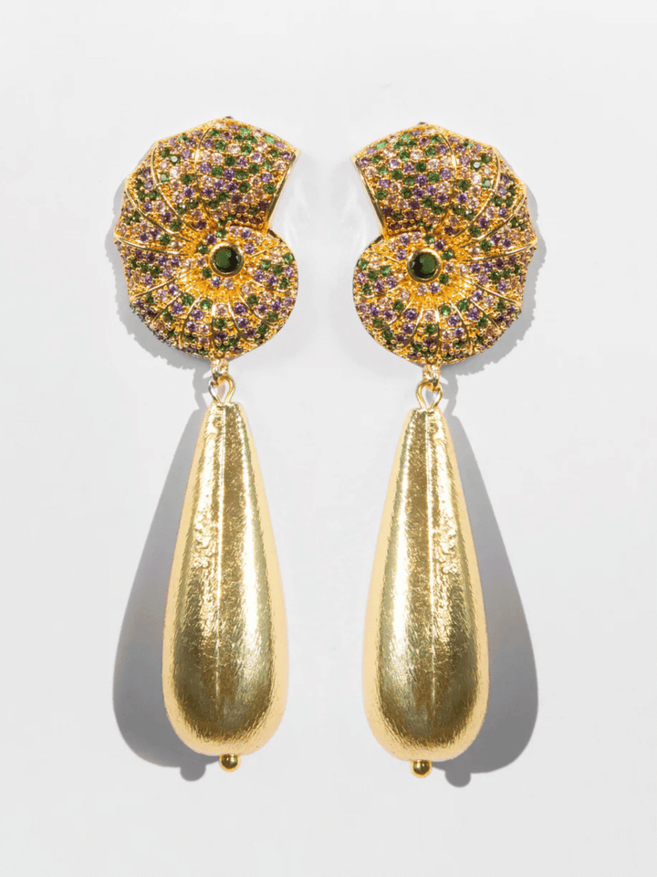 Calypso shell earrings