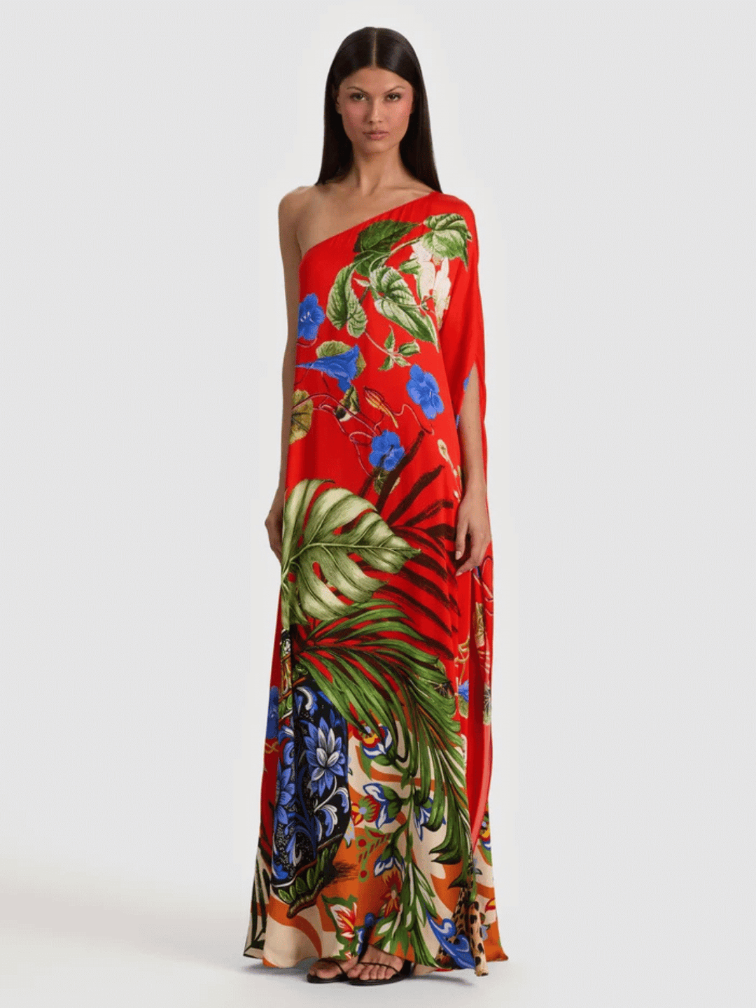 Linn One-Shoulder Maxikleid