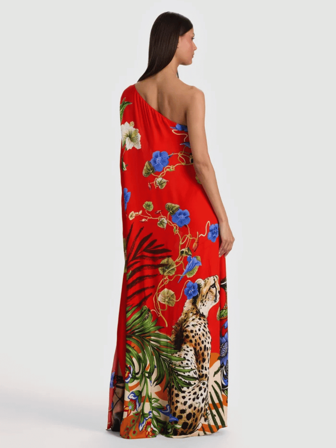 Linn One-Shoulder Maxikleid