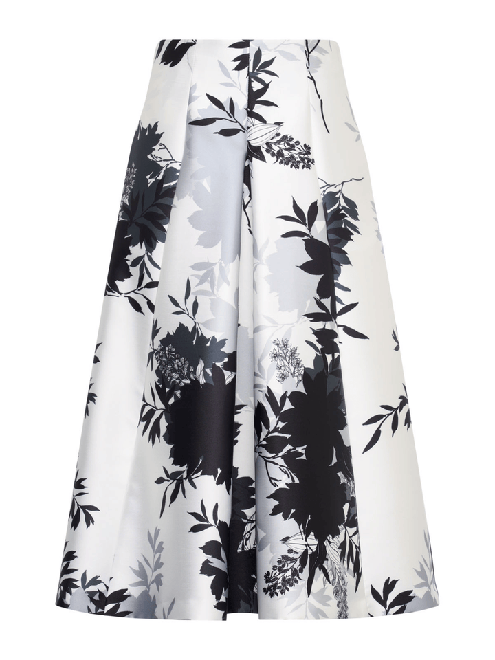 Rock mit Blattprint