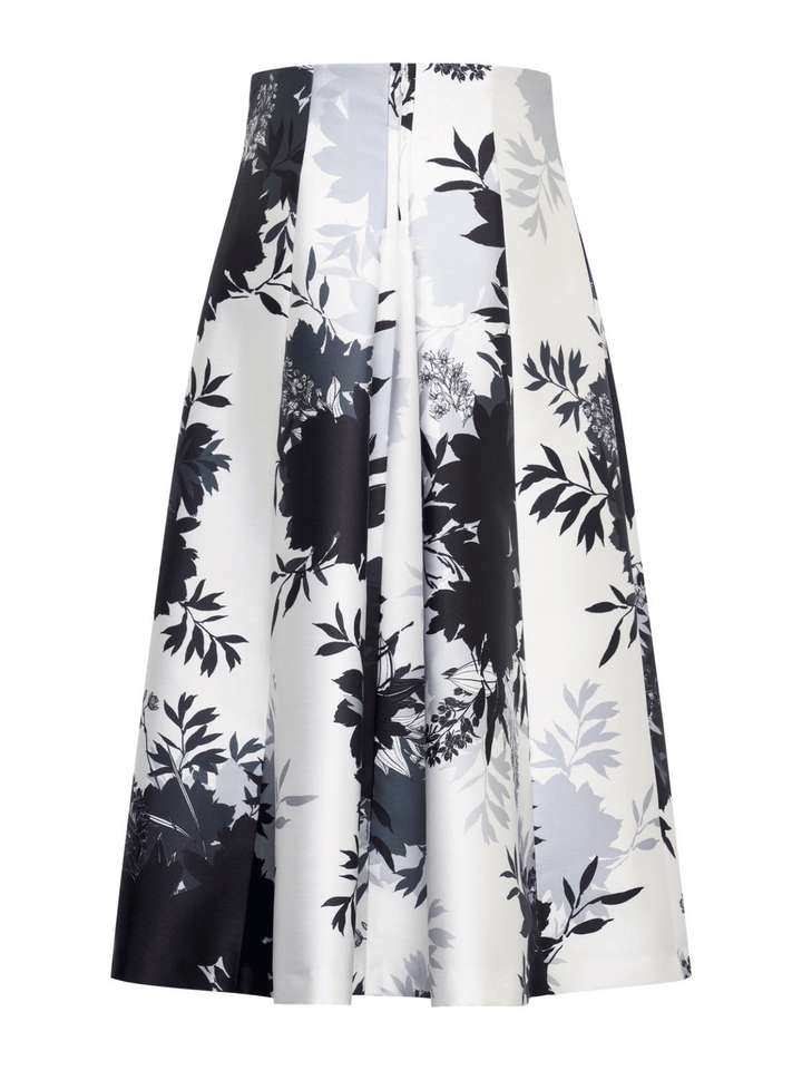 Rock mit Blattprint