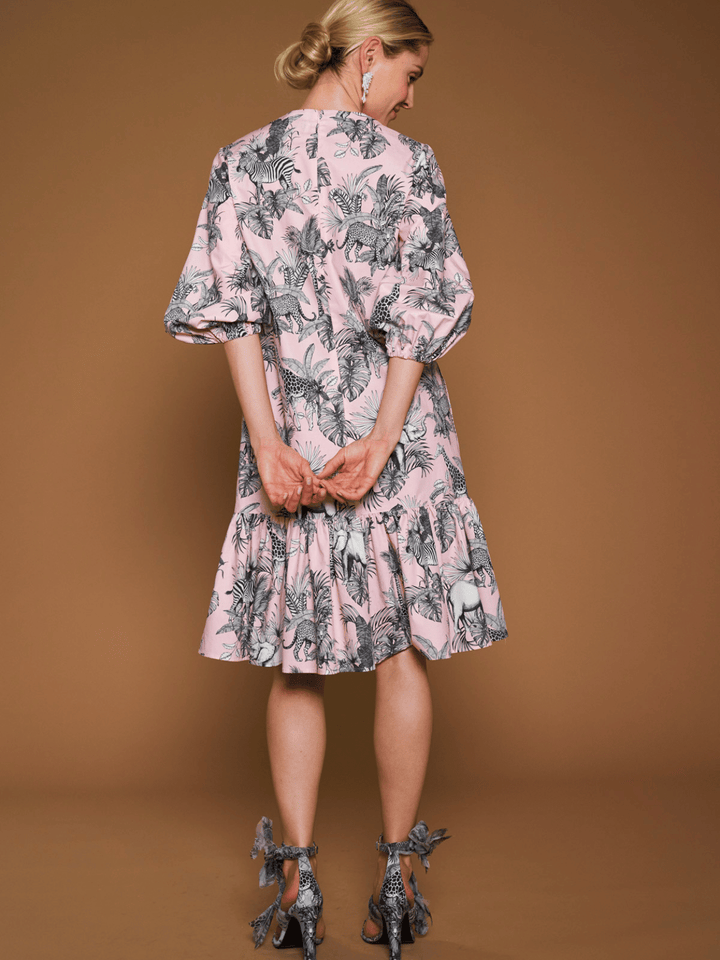 Baumwollkleid Tiere