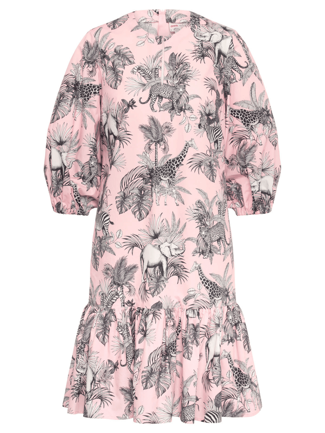 Baumwollkleid Tiere