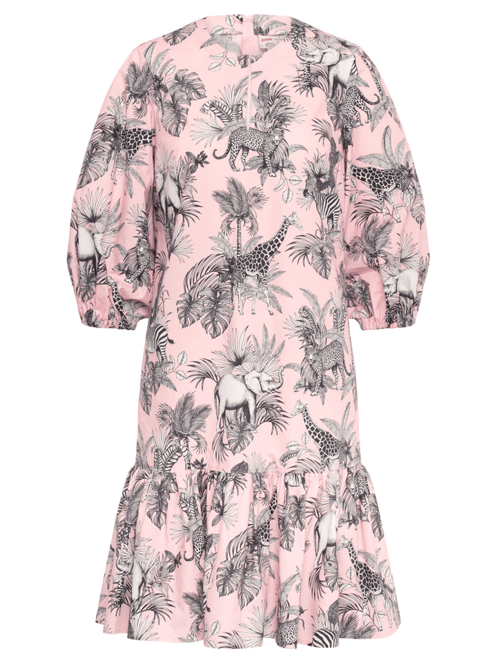 Baumwollkleid Tiere