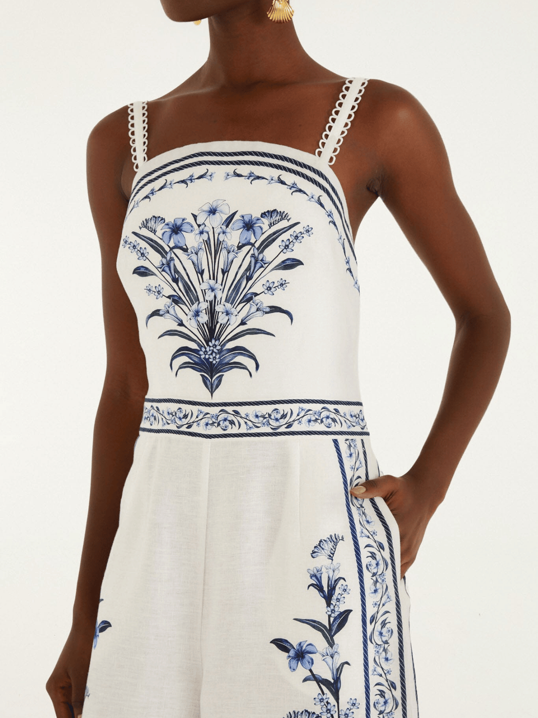 Flowers Arch Jumpsuit