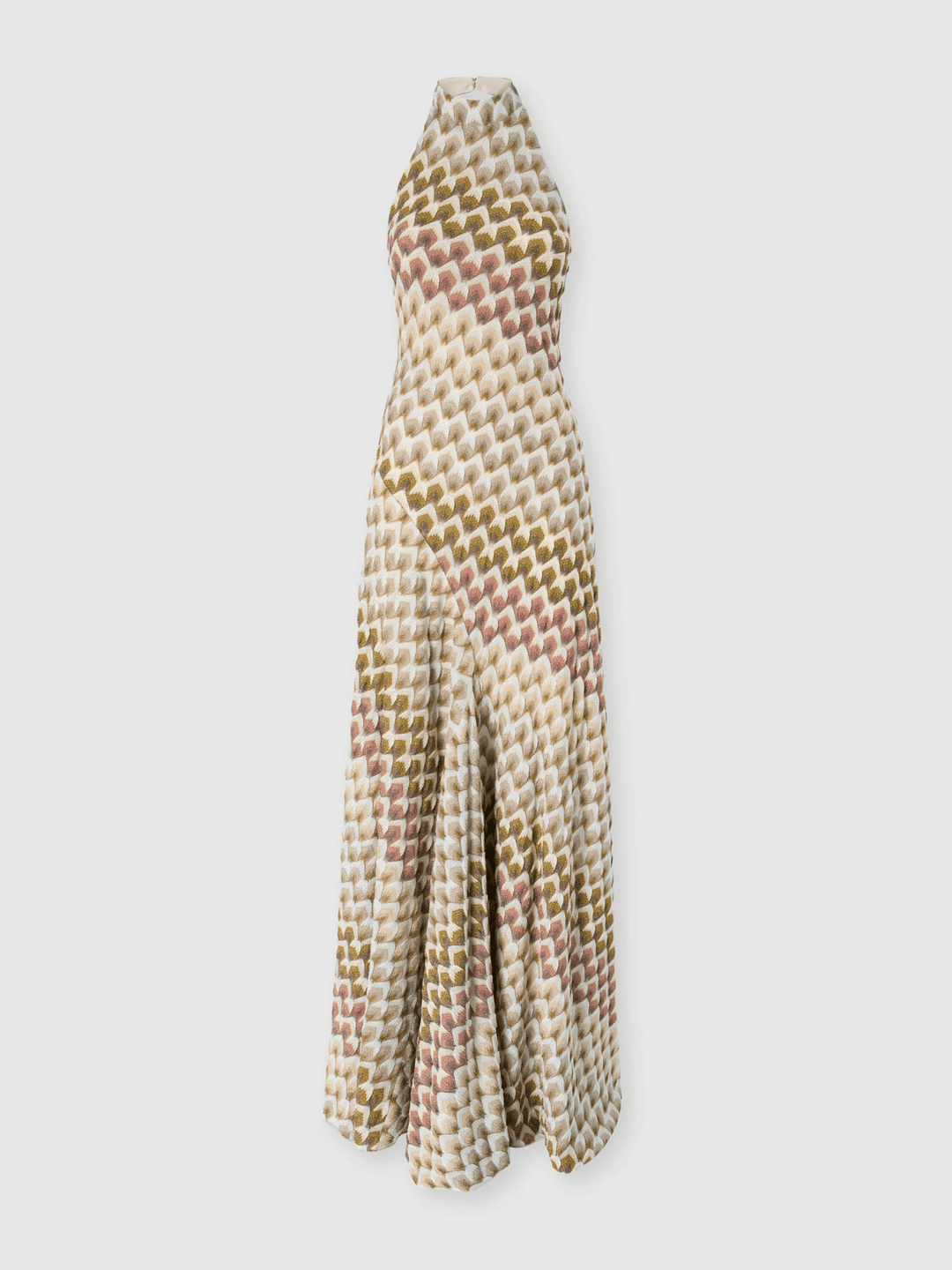 Neckholder-Abendkleid