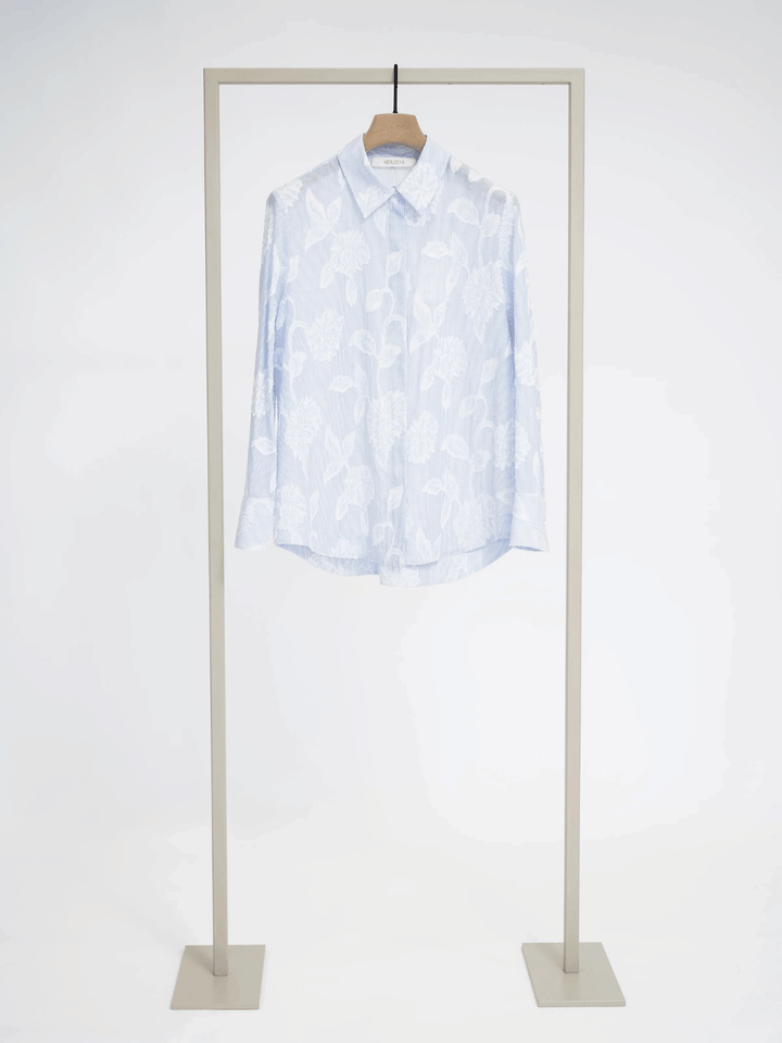 Bluse mit floralem Muster