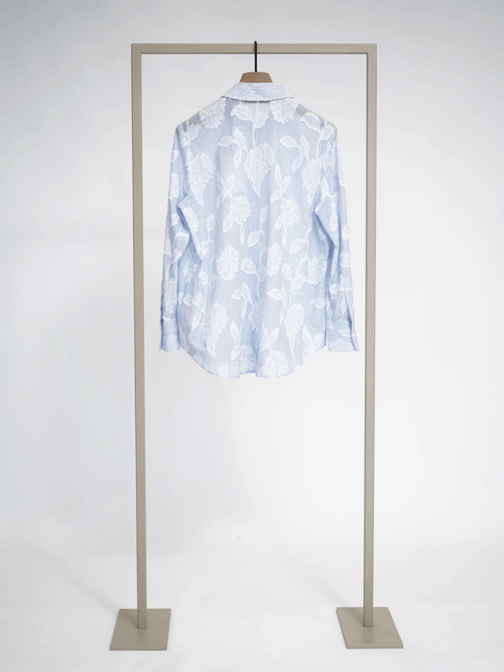 Bluse mit floralem Muster