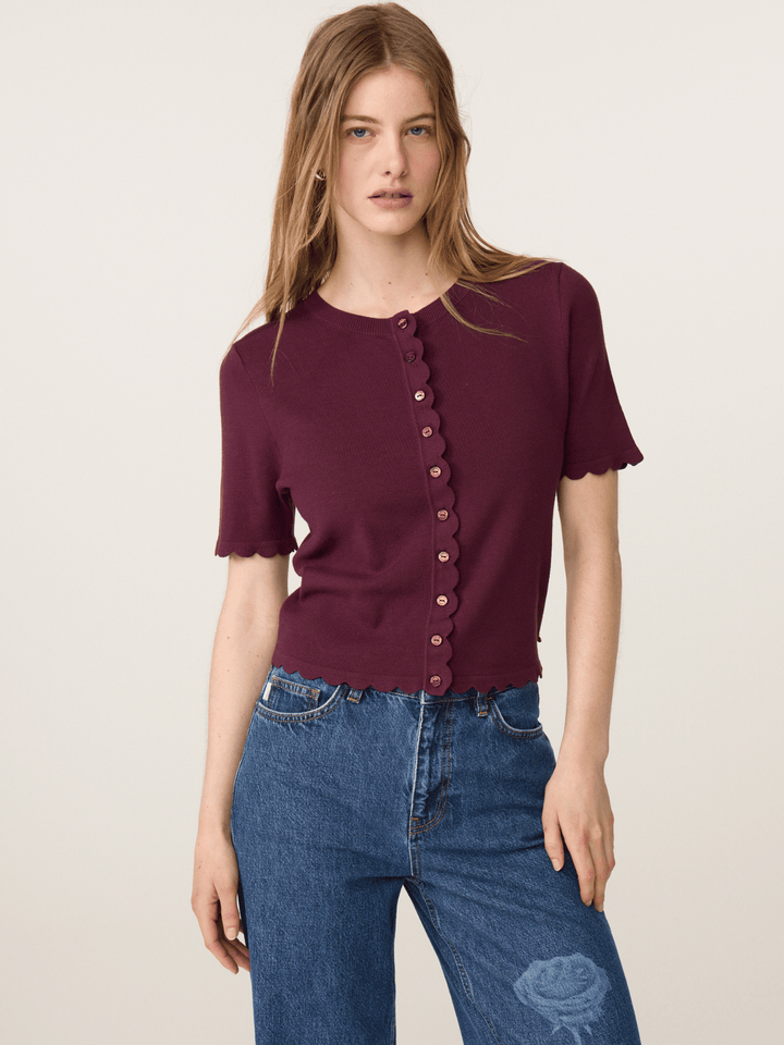 Scarlett Short Sleeve Cardigan