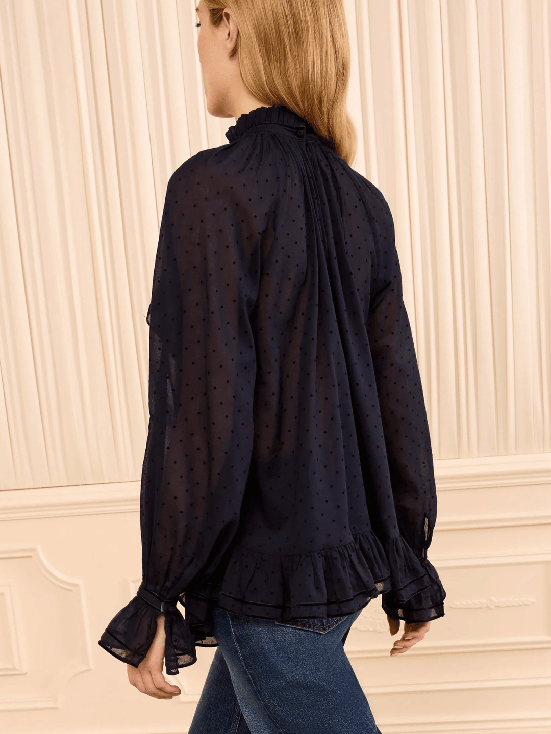 Marcella LS Cotton Blouse