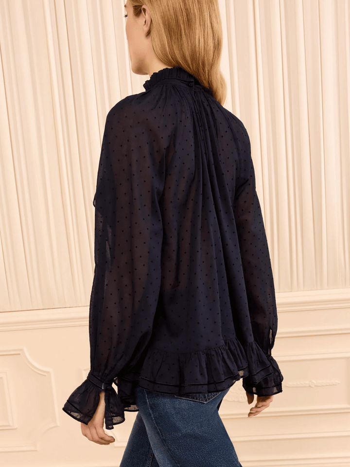 Marcella LS Cotton Blouse