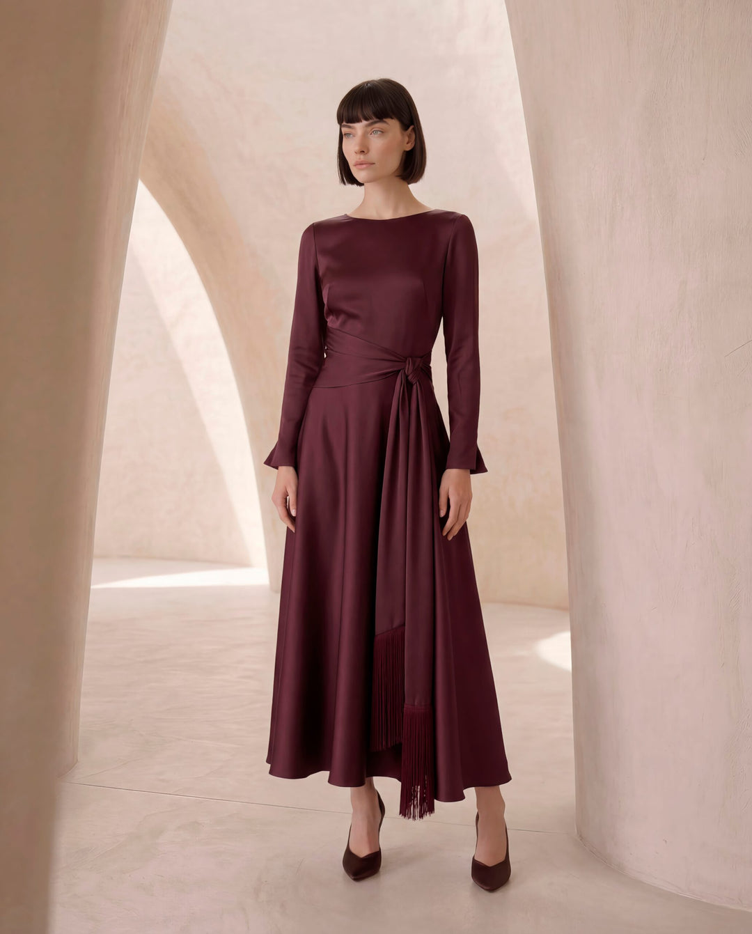 Midi Dress LA Schleife