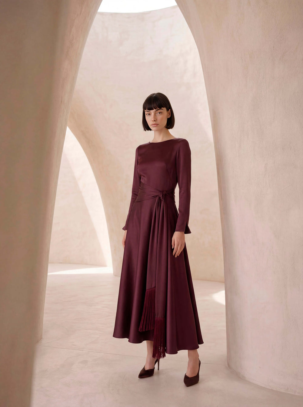 Midi Dress LA Schleife