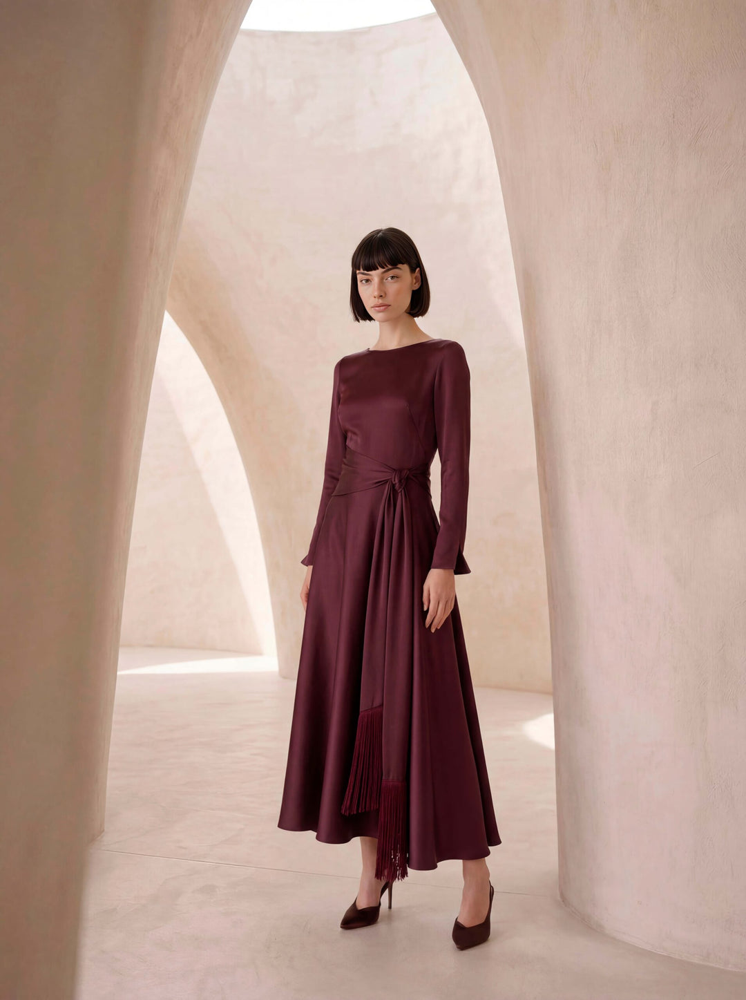 Midi Dress LA Schleife
