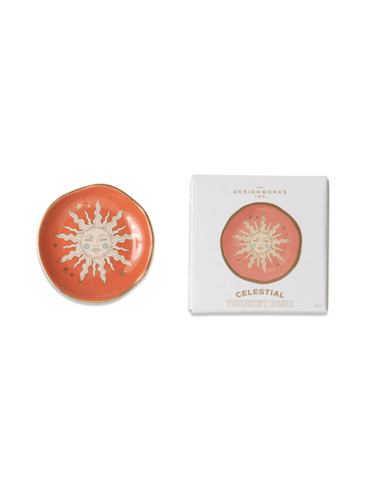 Celestial Ceramic Trinket Dish