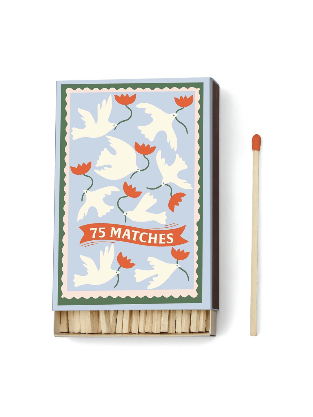 A Dopo Boxed Matches Flower (75 Pcs)