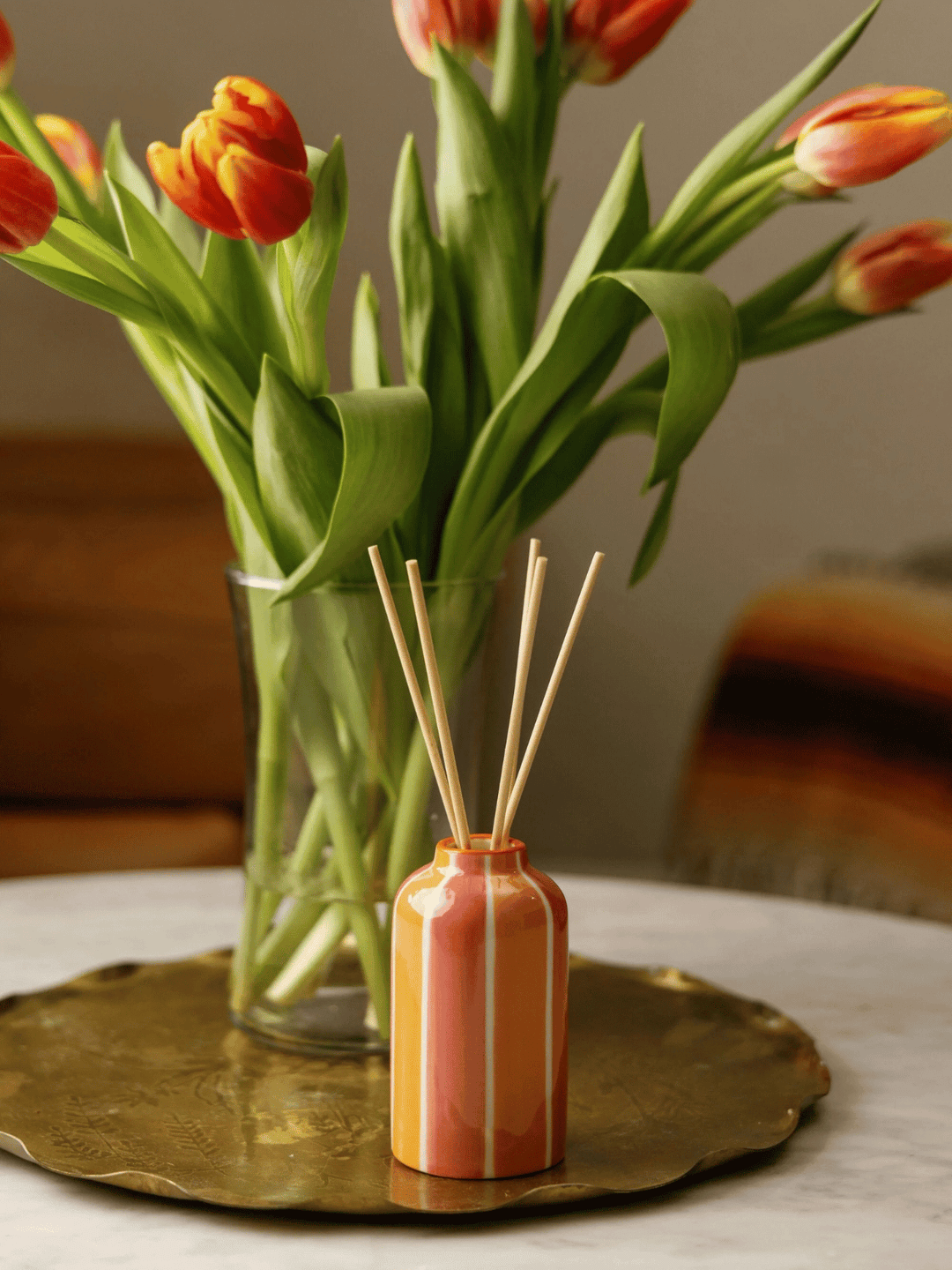 A Dopo 4fl oz./118ml Sun Ceramic Diffuser - Orange Blossom