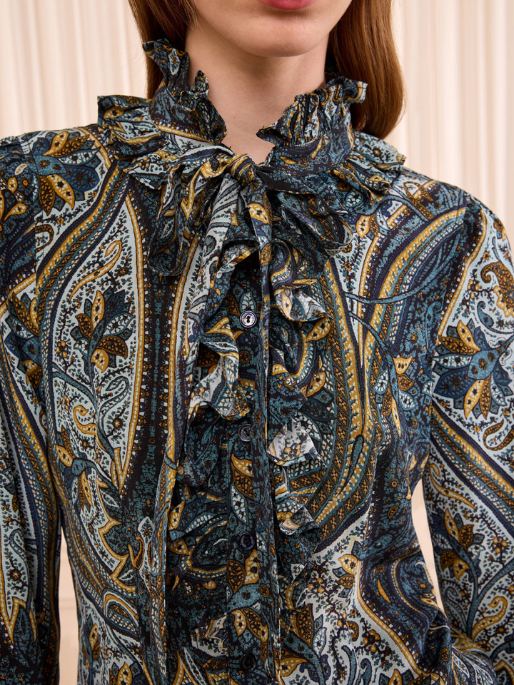 Catroux LS Silk Blouse