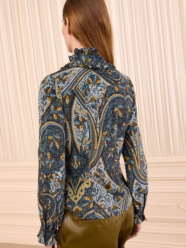 Catroux LS Silk Blouse