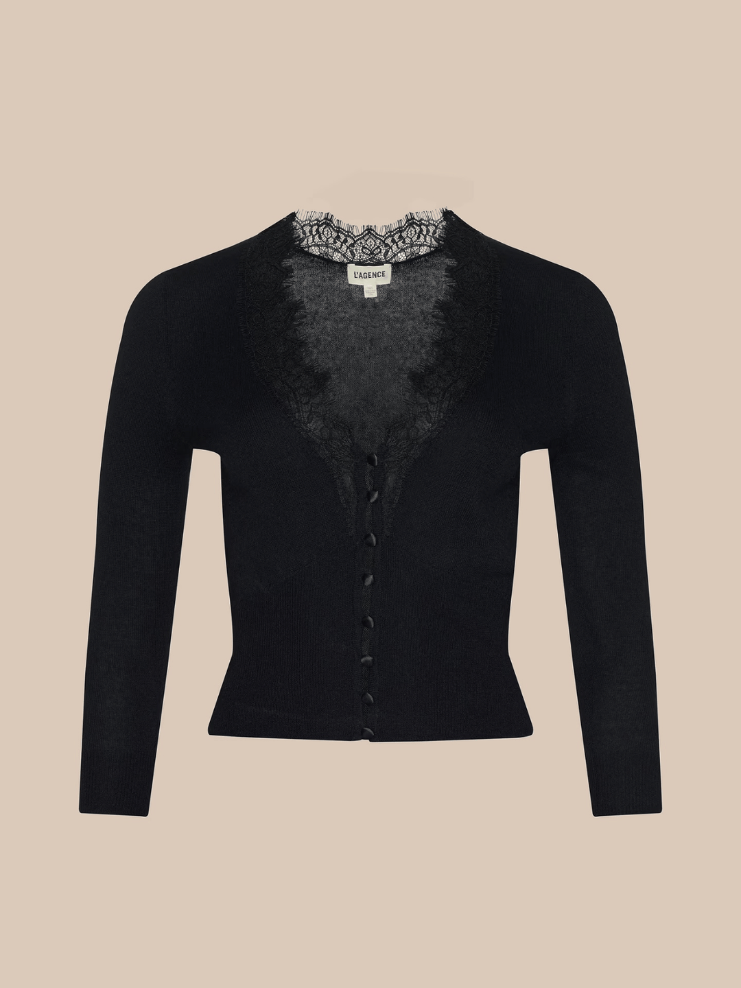 ELUNA LACE DETAIL CARDIGAN