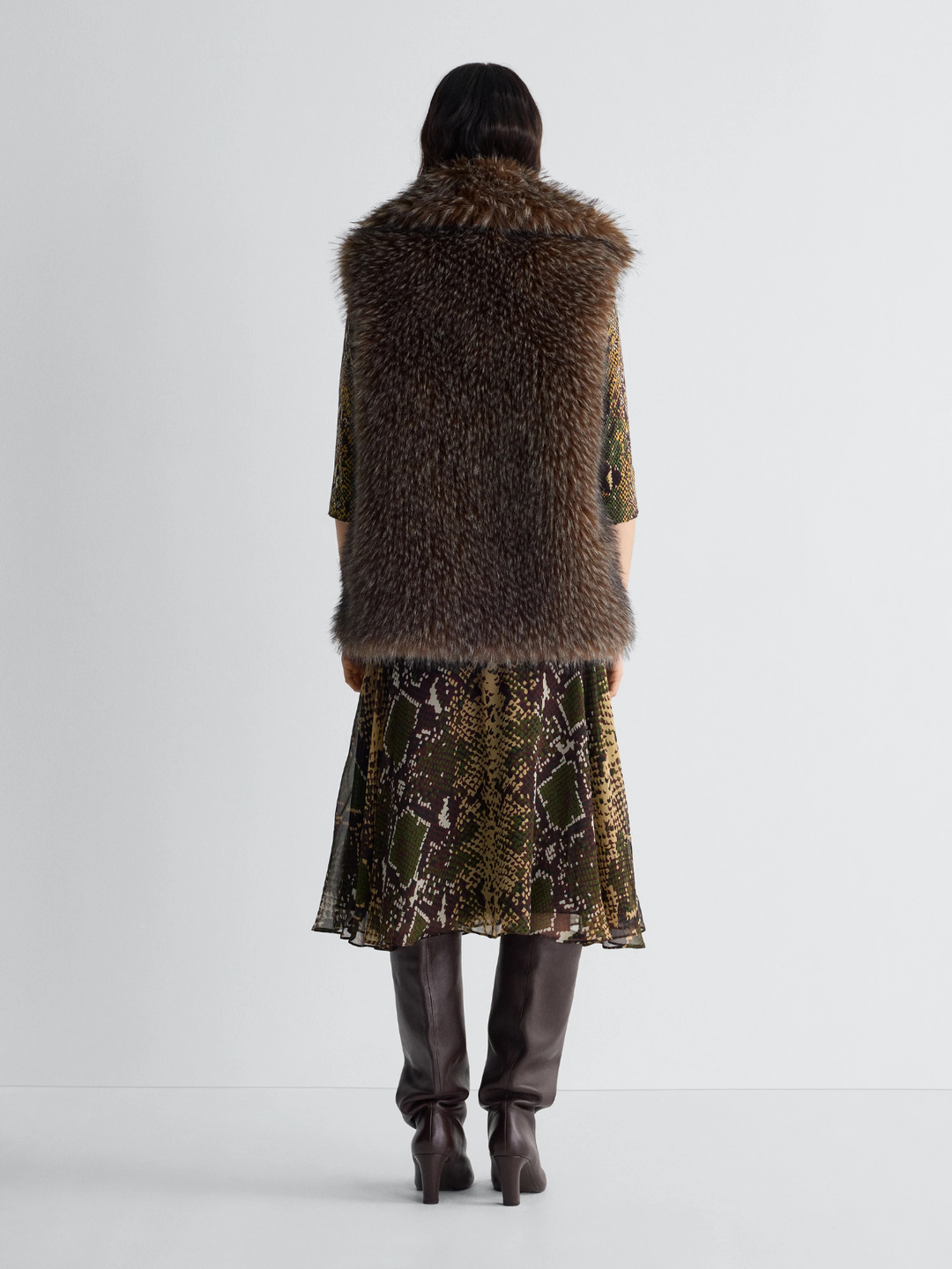 MALIN VEST - 100%PL FAUX FUR