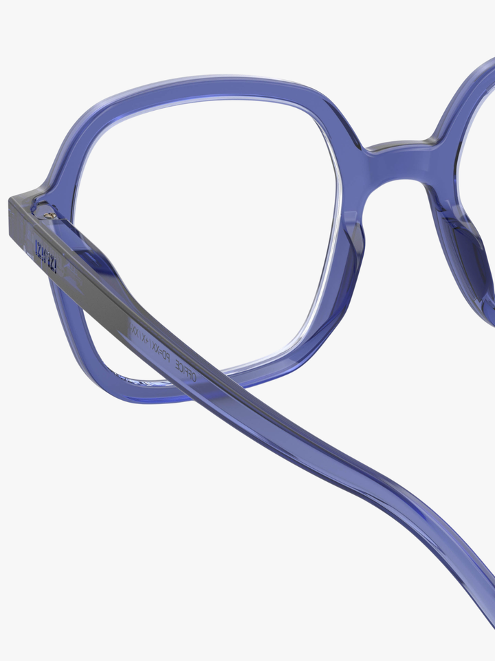 Übergroße quadratische Lesebrille