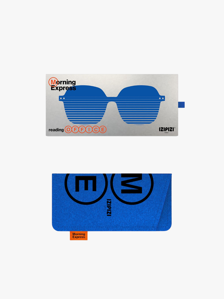 Übergroße quadratische Lesebrille