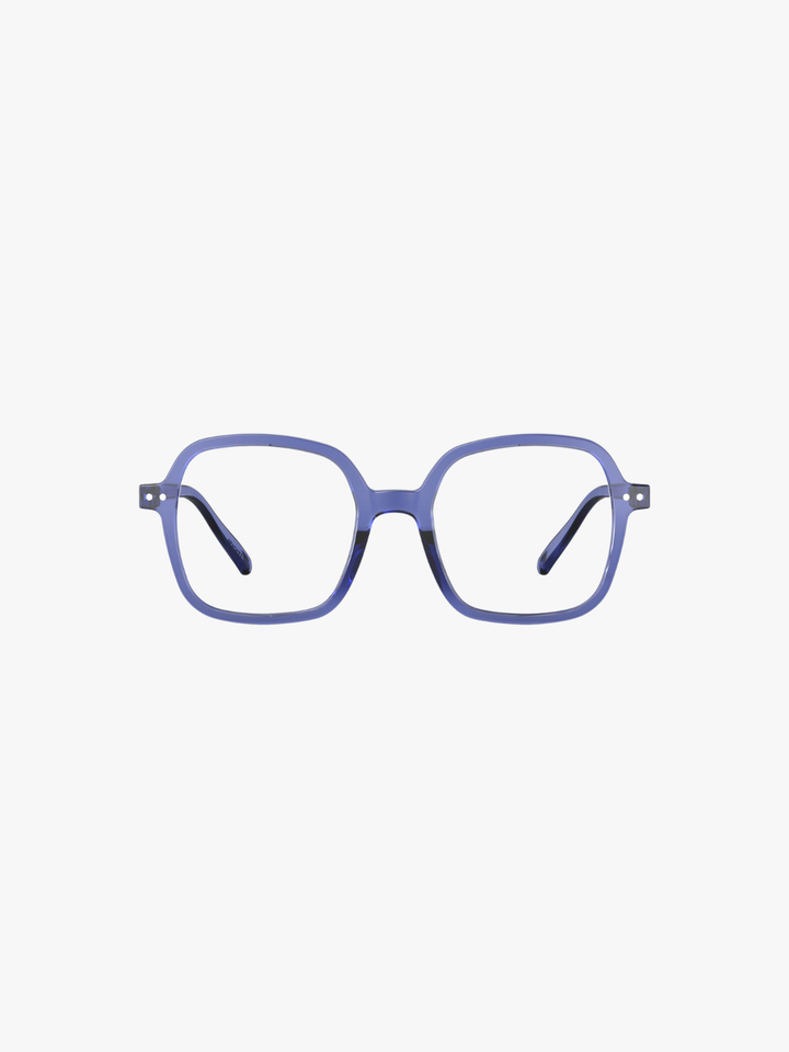 Übergroße quadratische Lesebrille