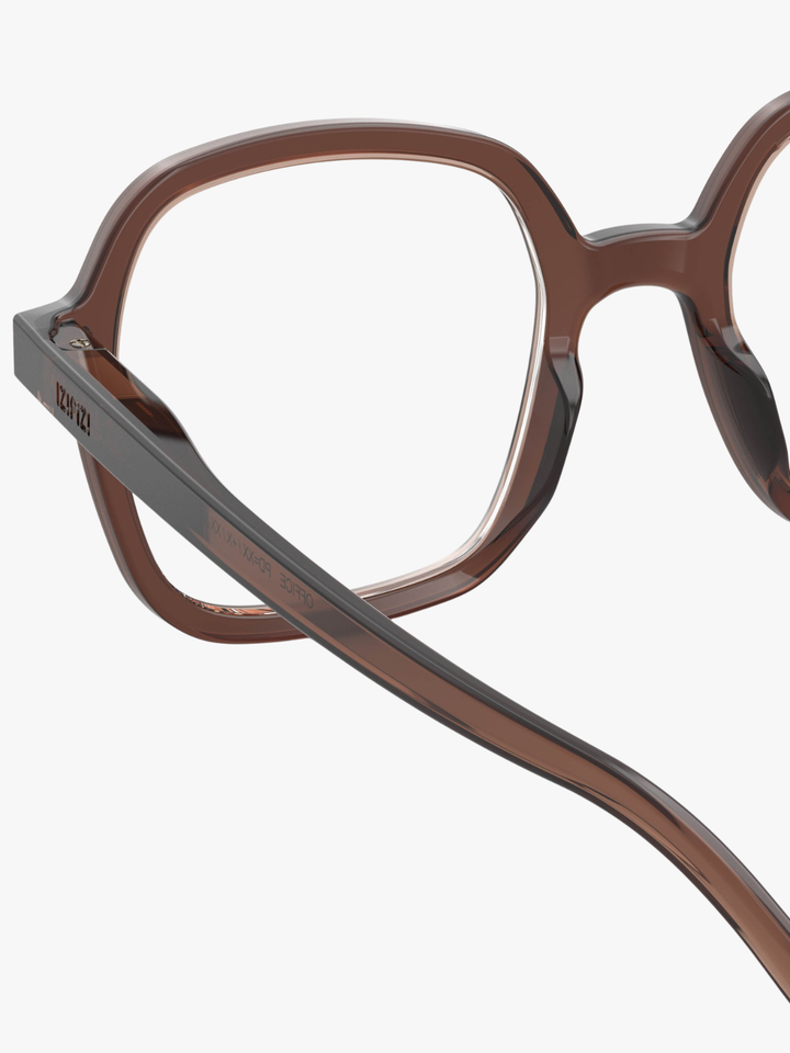Übergroße quadratische Lesebrille