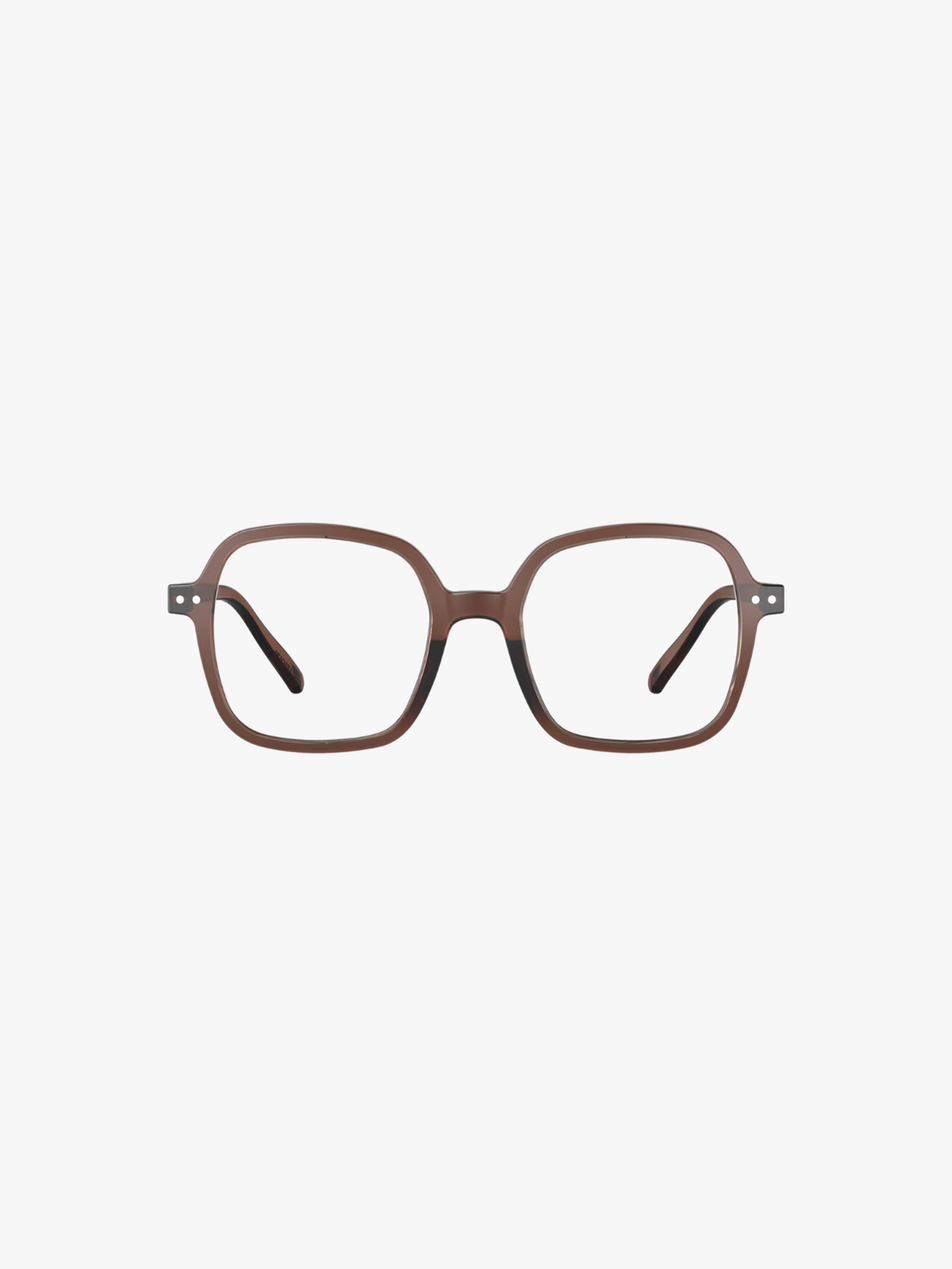 Übergroße quadratische Lesebrille