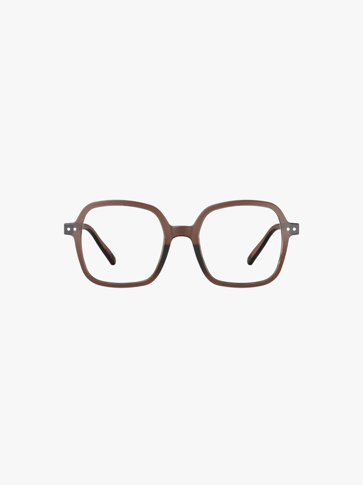 Übergroße quadratische Lesebrille