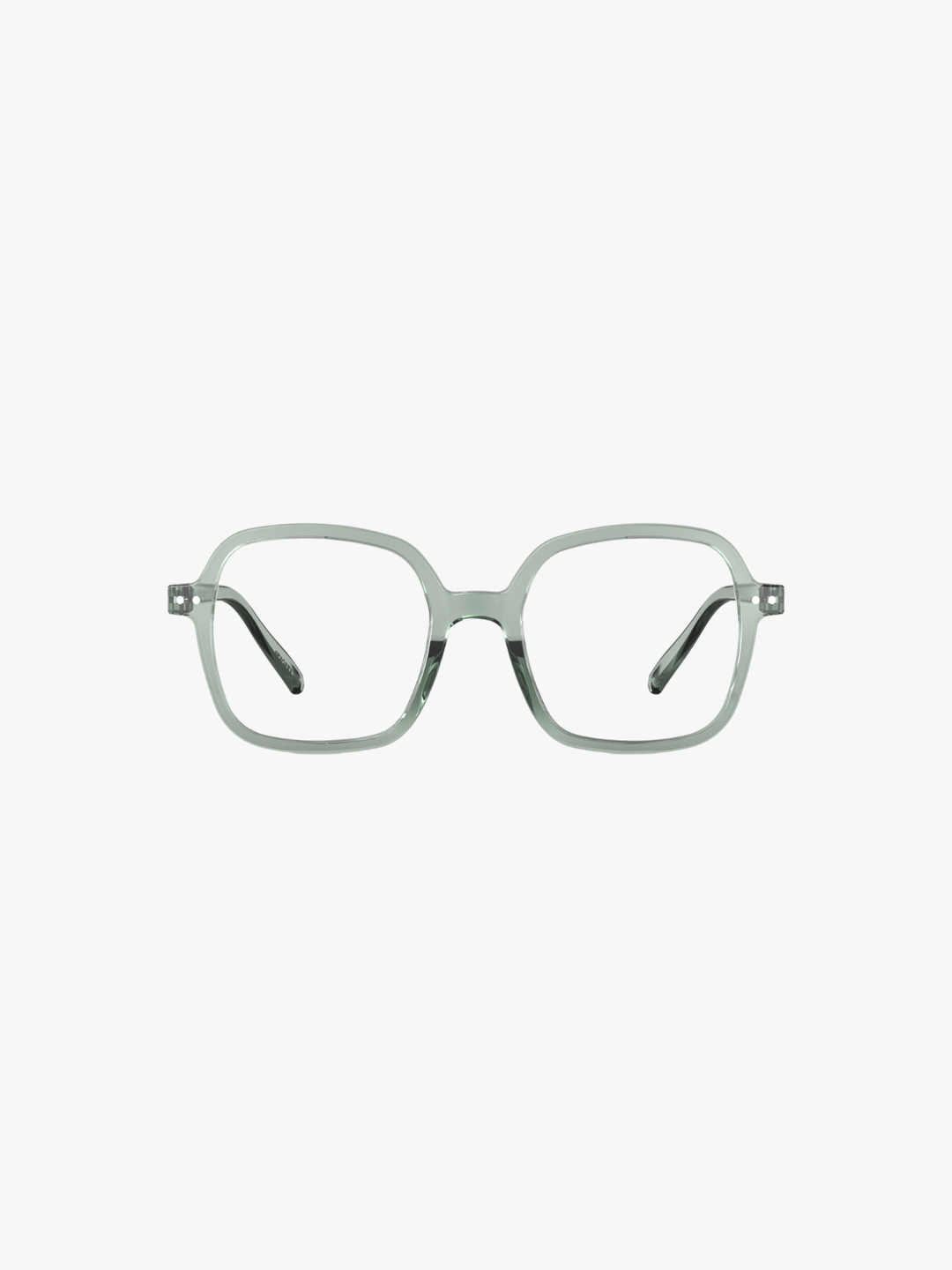 Übergroße quadratische Lesebrille