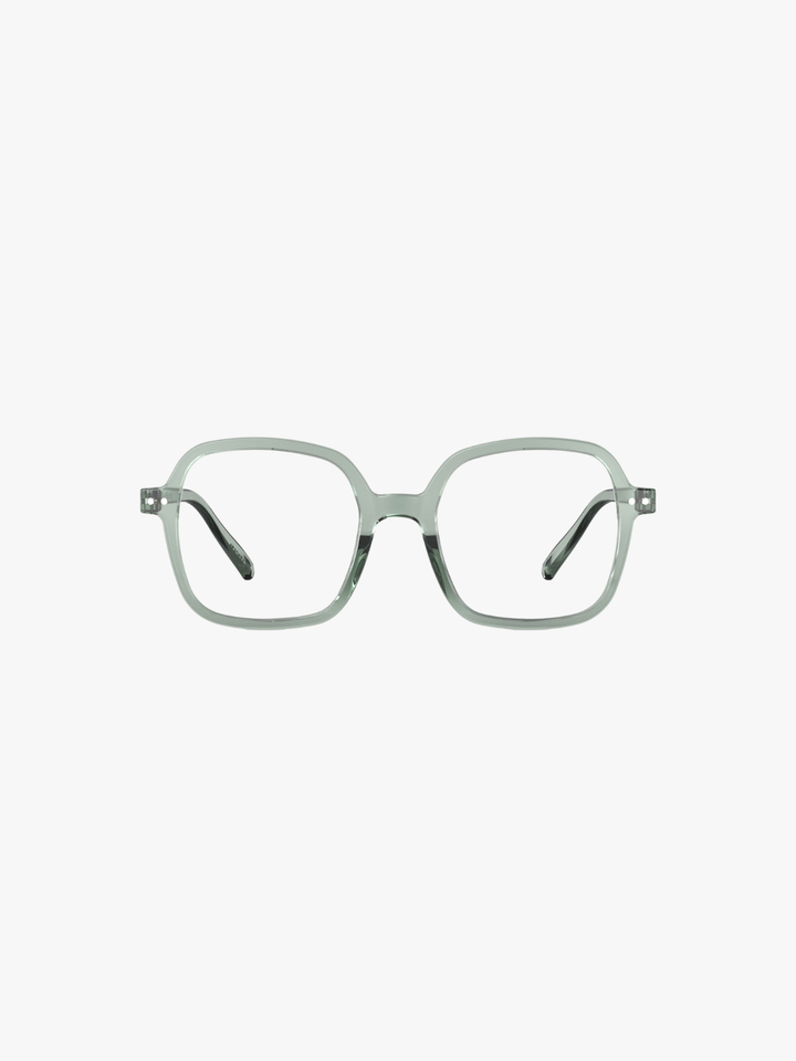 Übergroße quadratische Lesebrille